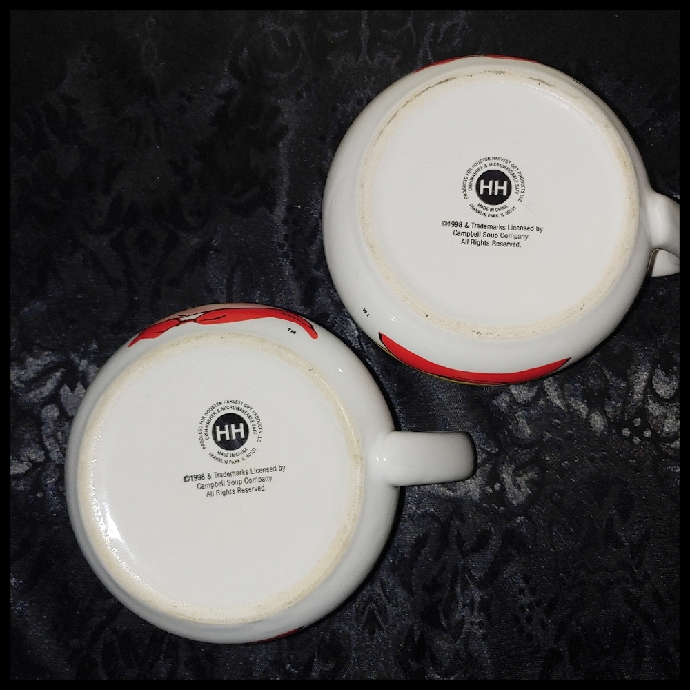1998 Campbell's Soup Mugs Vintage - Picture 4 of 5